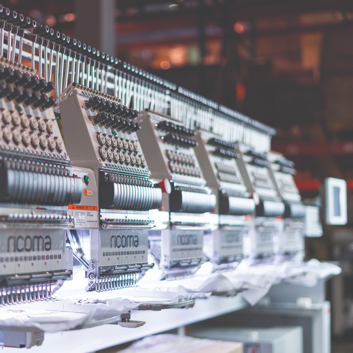 CHT2 Series Multi-Head Commercial Embroidery Machine