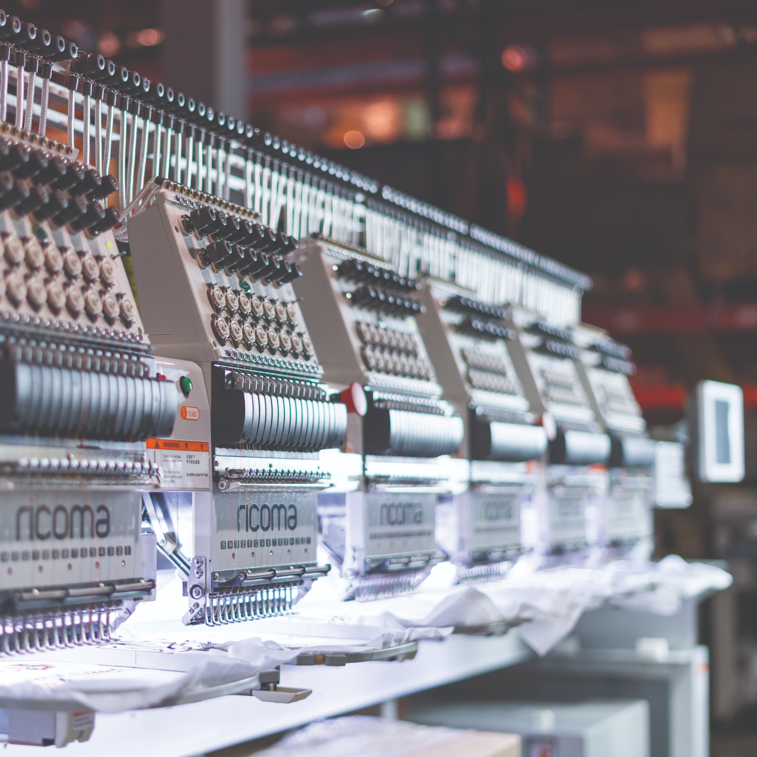 CHT2 Series Multi-Head Commercial Embroidery Machine