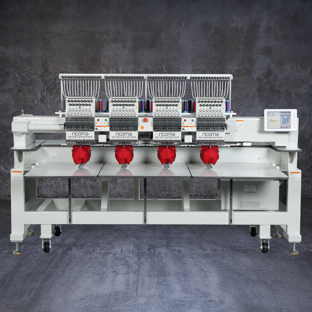 CHT Series 4-Head, 15-Needle High-Speed Multi-Head Embroidery Machine