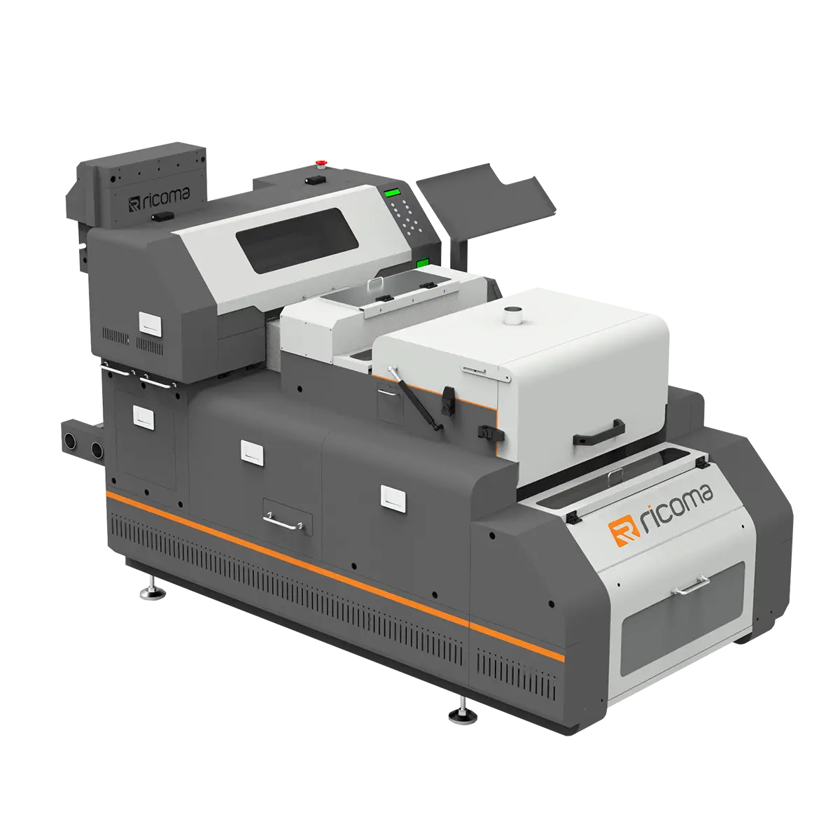 Gray and white dtf printer machine with 30cm width