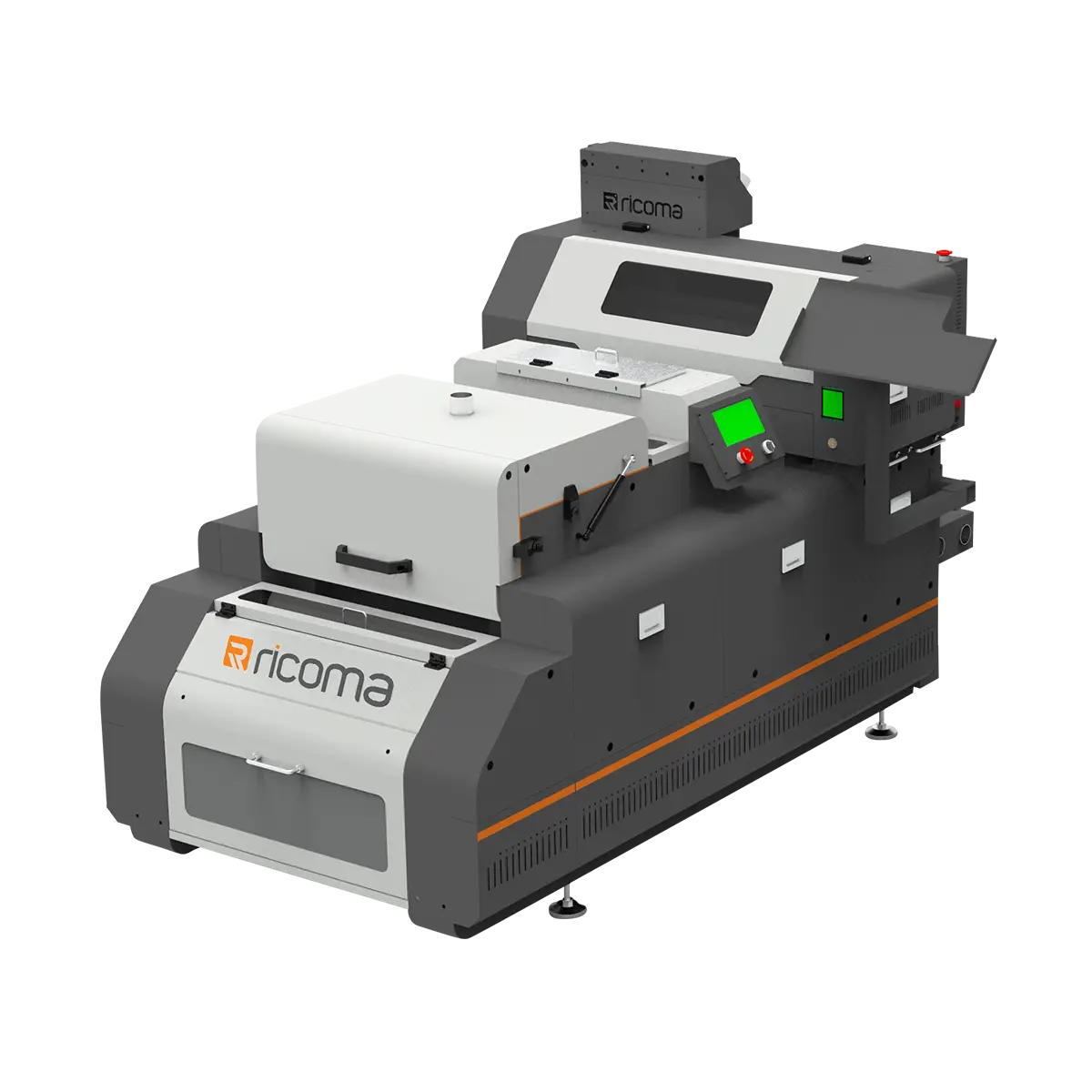 Gray and white dtf printer machine with 30cm width