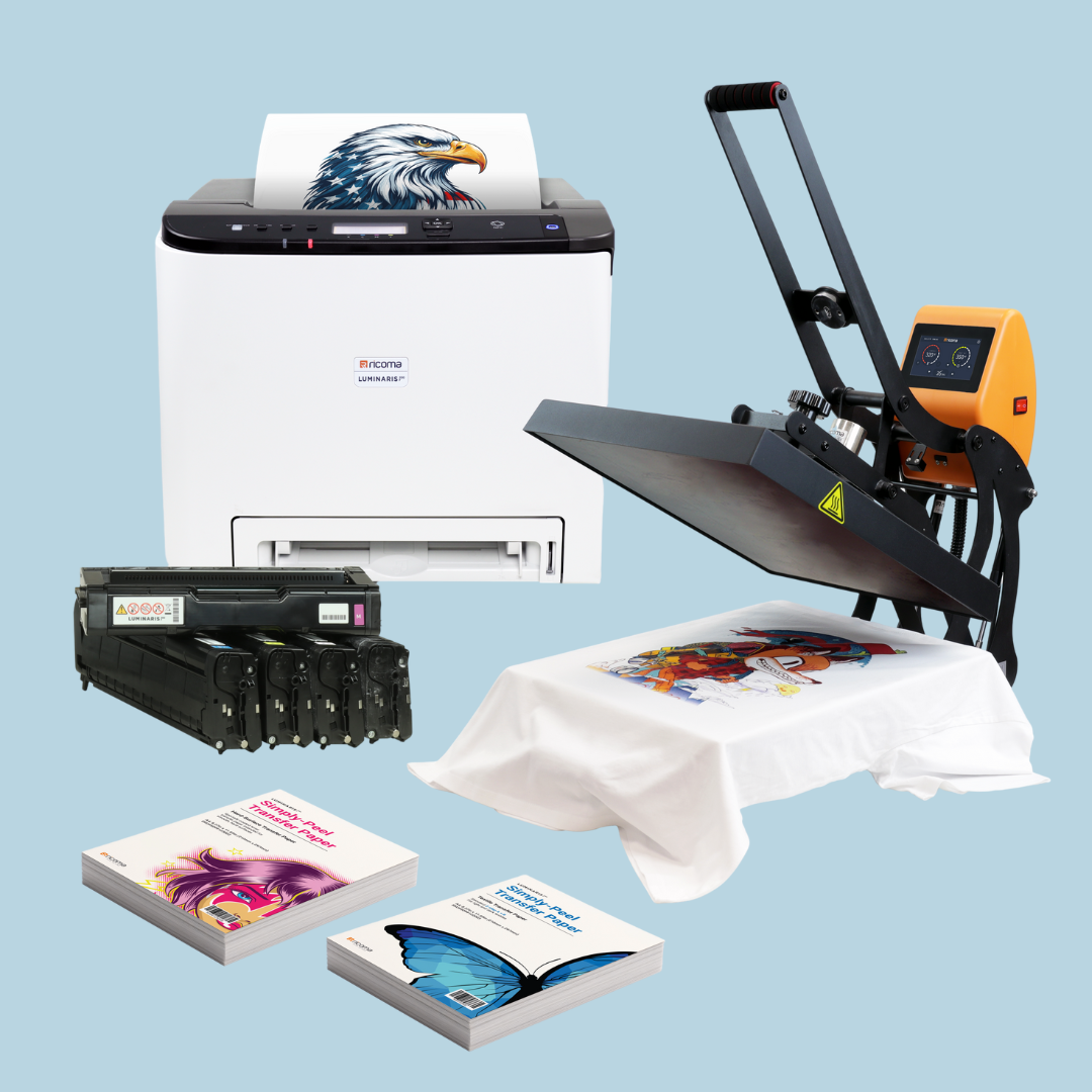 Ricoma Luminaris 200 All In One White Toner DTF and Sublimation Printer ...