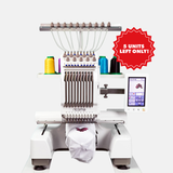 EM-1010 – 10-Nadel-Stickmaschine, einfach zu bedienen, ideal für Anfänger