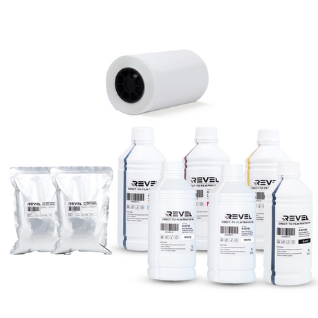 dtf bundle pack ricoma with 30 cm cold peel film roll
