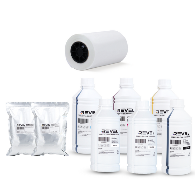 dtf bundle pack ricoma with 30 cm cold peel film roll