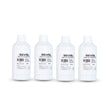 Four bottles of Revel Direct-To-Film Primer on a white background