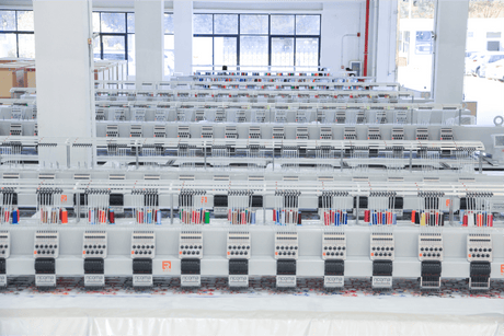fp series multihead embroidery machines up to 40 heads