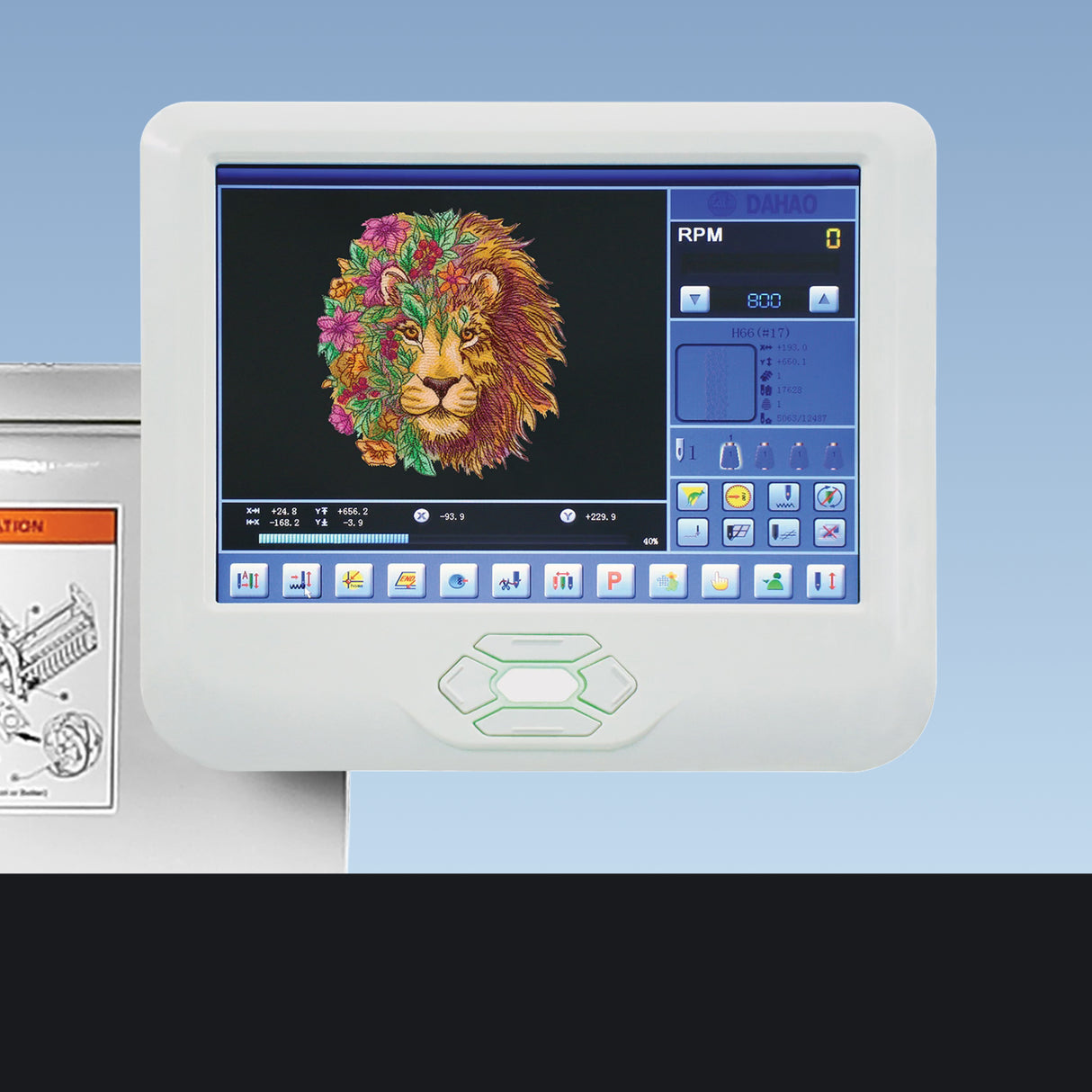 fp series ricoma panel