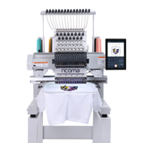Marquee 12-Needle Commercial Embroidery Machine with 10.1" Touchscreen Panel
