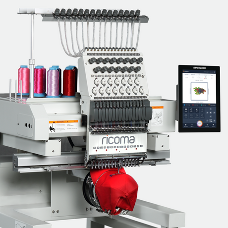 Marquee 1501 Commercial Ricoma Embroidery Machine -  20 Needles