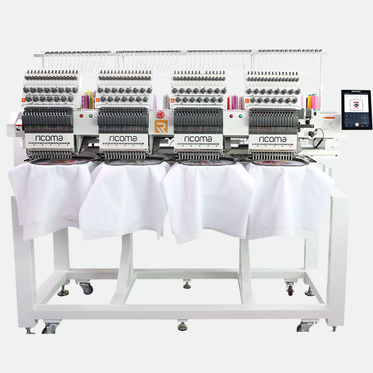 Marquee 1504 four heads commercial embroidery machine