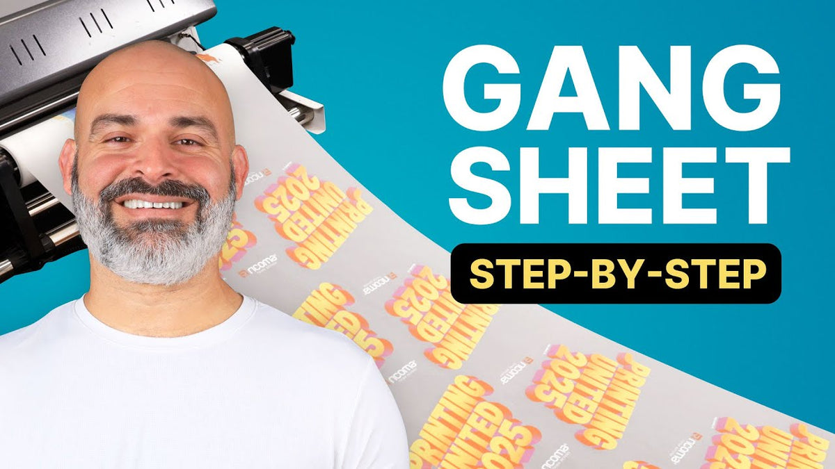 Creating and Printing DTF Gang Sheets for beginners