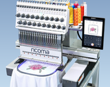 swift 20 needles embroidery machine with 10 inches panel 