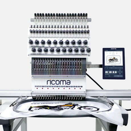 SwiftXL 20-needle commercial embroidery machine